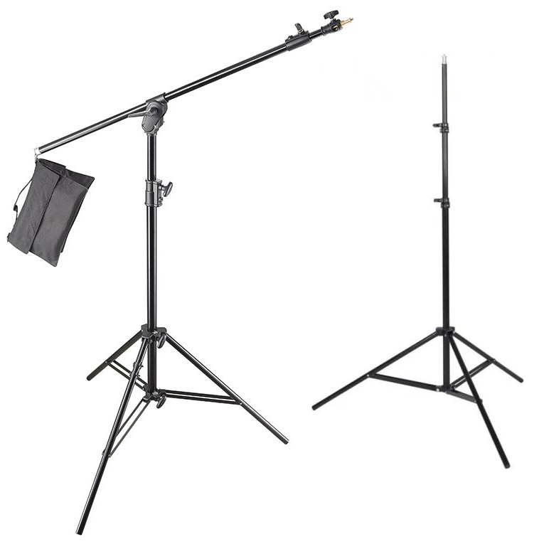 Pieds d'éclairage de studio